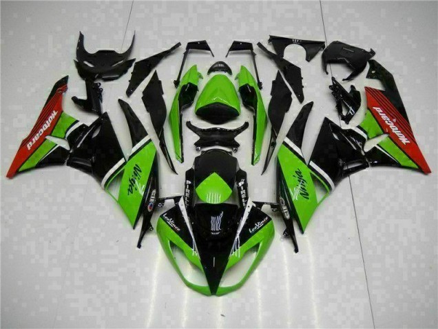 Buy 2009-2012 Green Black Red Kawasaki ZX6R Bike Fairing Buy 2009-2012 Green Black Red Kawasaki ZX6R Bike Fairing