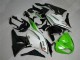 Buy 2009-2012 Green Black White 25 Kawasaki ZX6R Bike Fairings Buy 2009-2012 Green Black White 25 Kawasaki ZX6R Bike Fairings