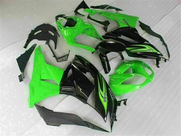Buy 2009-2012 Green Black Kawasaki ZX6R Motorbike Fairing Buy 2009-2012 Green Black Kawasaki ZX6R Motorbike Fairing
