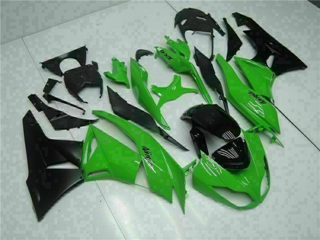 Buy 2009-2012 Black Green Kawasaki ZX6R Motorcycle Bodywork Buy 2009-2012 Black Green Kawasaki ZX6R Motorcycle Bodywork