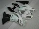 Buy 2009-2012 White Black Kawasaki ZX6R Motorcycle Fairings Kits Buy 2009-2012 White Black Kawasaki ZX6R Motorcycle Fairings Kits