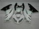 Buy 2009-2012 White Black Kawasaki ZX6R Motorcycle Fairings Kits