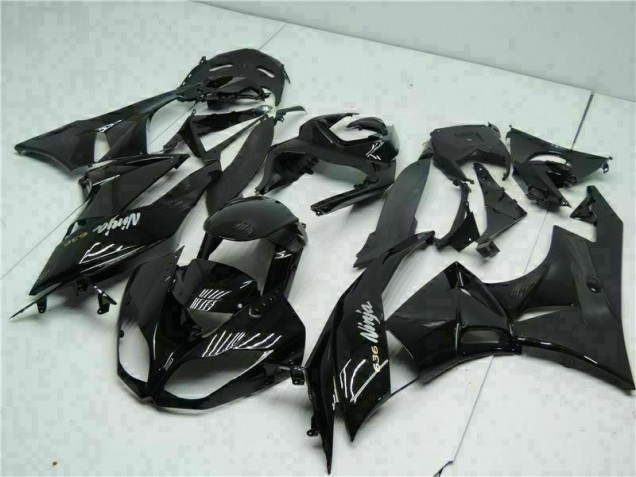 Buy 2009-2012 Black White Ninja 636 Kawasaki ZX6R Moto Fairings Buy 2009-2012 Black White Ninja 636 Kawasaki ZX6R Moto Fairings