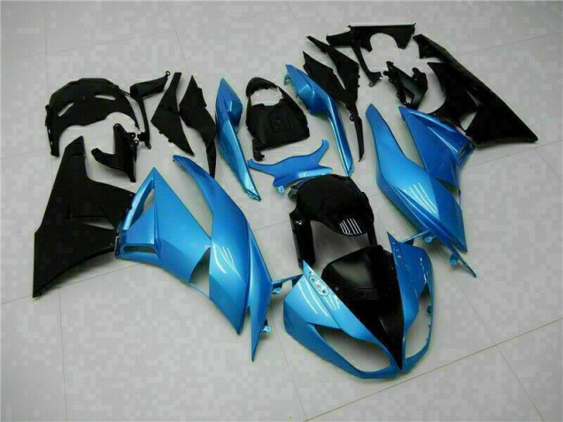 Buy 2009-2012 Blue Black Kawasaki ZX6R Motorcyle Fairings Buy 2009-2012 Blue Black Kawasaki ZX6R Motorcyle Fairings