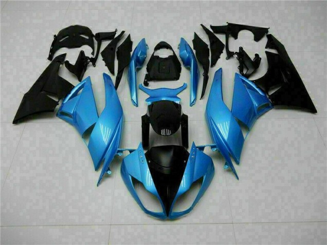 Buy 2009-2012 Blue Black Kawasaki ZX6R Motorcyle Fairings Buy 2009-2012 Blue Black Kawasaki ZX6R Motorcyle Fairings