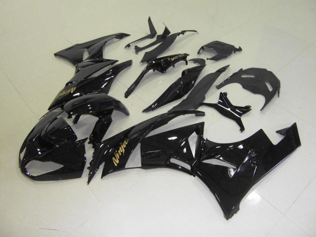 Buy 2009-2012 Black with Gold Sticker Kawasaki ZX6R Motorbike Fairing Buy 2009-2012 Black with Gold Sticker Kawasaki ZX6R Motorbike Fairing