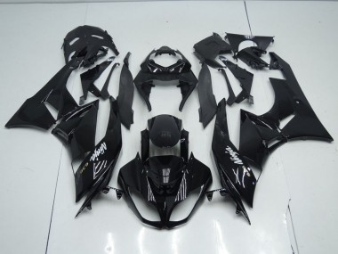 Buy 2009-2012 Black OEM Style Kawasaki ZX6R Motor Bike Fairings