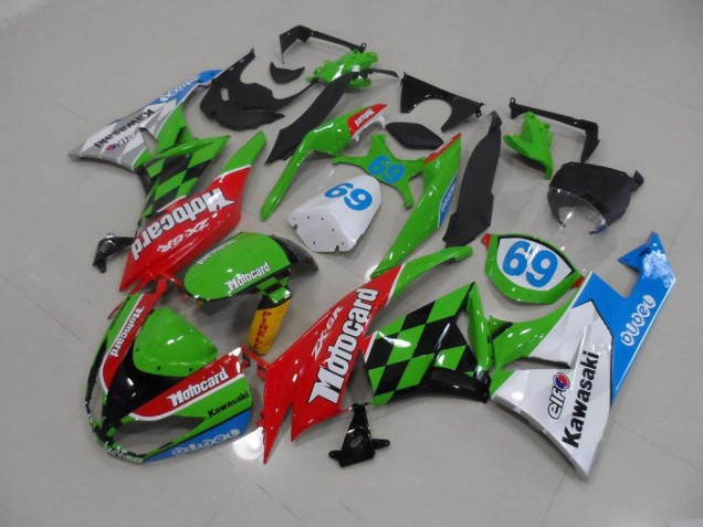 Buy 2009-2012 Motocard Kawasaki ZX6R Motorcycle Fairings Kits Buy 2009-2012 Motocard Kawasaki ZX6R Motorcycle Fairings Kits