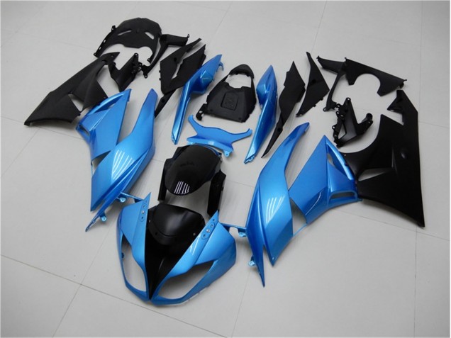 Buy 2009-2012 Blue Black Kawasaki ZX6R Motorcycle Fairing Kit Buy 2009-2012 Blue Black Kawasaki ZX6R Motorcycle Fairing Kit