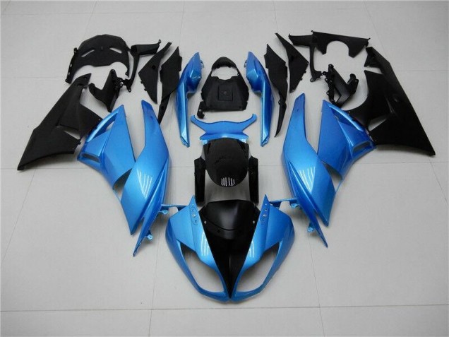 Buy 2009-2012 Blue Black Kawasaki ZX6R Motorcycle Fairing Kit Buy 2009-2012 Blue Black Kawasaki ZX6R Motorcycle Fairing Kit