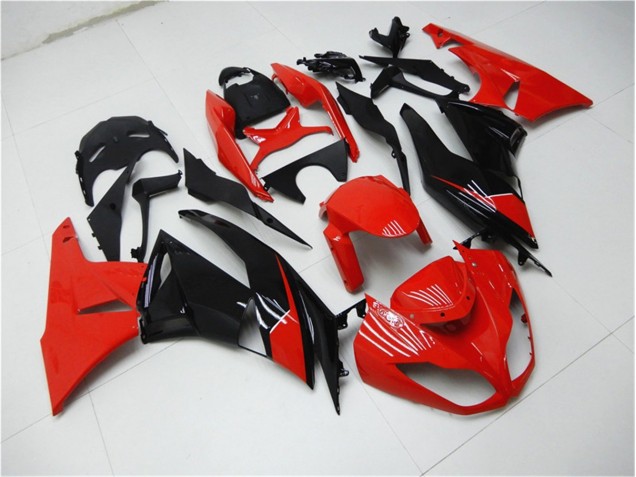 Buy 2009-2012 Red Black Kawasaki ZX6R Bike Fairings Buy 2009-2012 Red Black Kawasaki ZX6R Bike Fairings