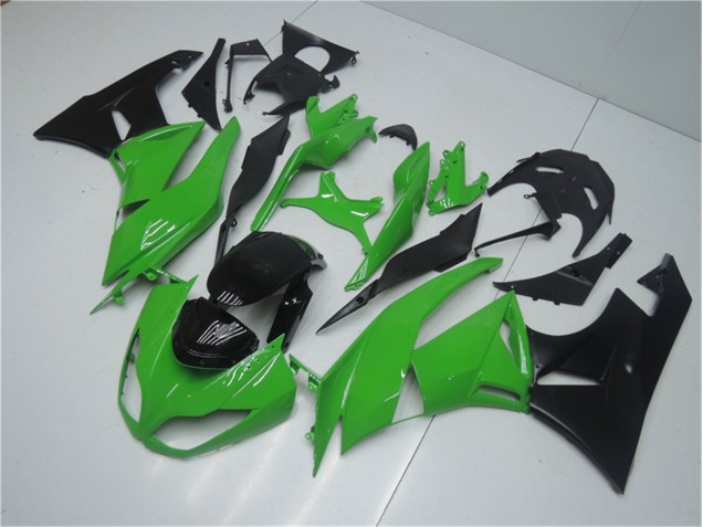 Buy 2009-2012 Green Black Kawasaki ZX6R Replacement Motorcycle Fairings Buy 2009-2012 Green Black Kawasaki ZX6R Replacement Motorcycle Fairings