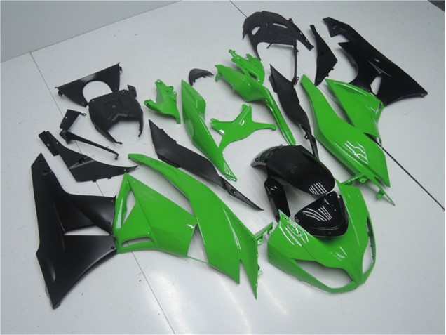 Buy 2009-2012 Green Black Kawasaki ZX6R Replacement Motorcycle Fairings Buy 2009-2012 Green Black Kawasaki ZX6R Replacement Motorcycle Fairings