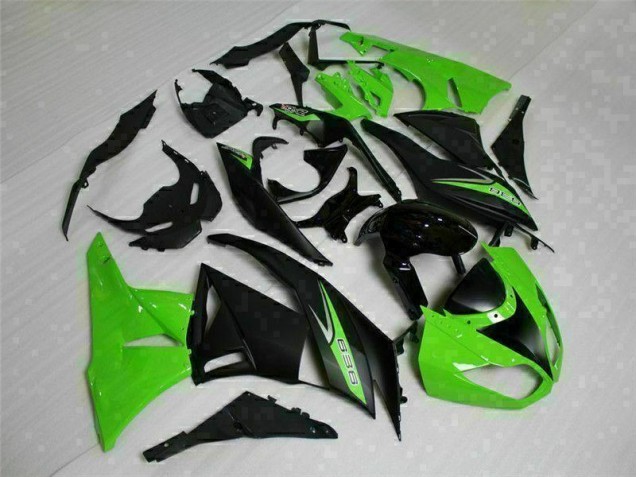 Buy 2009-2012 Black Green 636 Kawasaki ZX6R Motorcycle Bodywork Buy 2009-2012 Black Green 636 Kawasaki ZX6R Motorcycle Bodywork