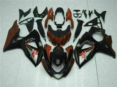 Buy 2009-2016 Brown Black Suzuki GSXR1000 Bike Fairing Kit