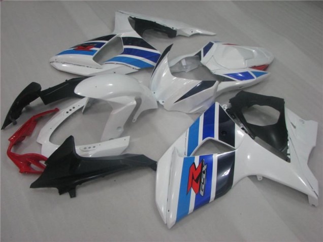 Buy 2009-2016 White Blue Suzuki GSXR1000 Replacement Fairings