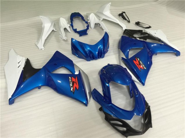 Buy 2009-2016 Blue White Suzuki GSXR1000 Motor Fairings