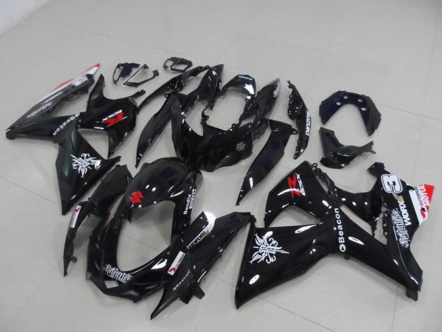 Buy 2009-2016 Black Beacon Suzuki GSXR 1000 K9 Motorcycle Fairing Kit Buy 2009-2016 Black Beacon Suzuki GSXR 1000 K9 Motorcycle Fairing Kit