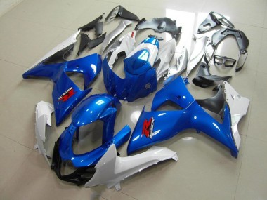 Buy 2009-2016 Blue and White OEM Style Suzuki GSXR 1000 K9 Bike Fairing Kit