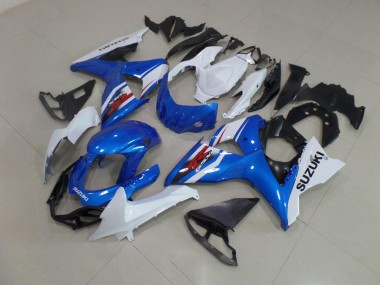 Buy 2009-2016 Blue White Suzuki GSXR 1000 K9 Motorcyle Fairings