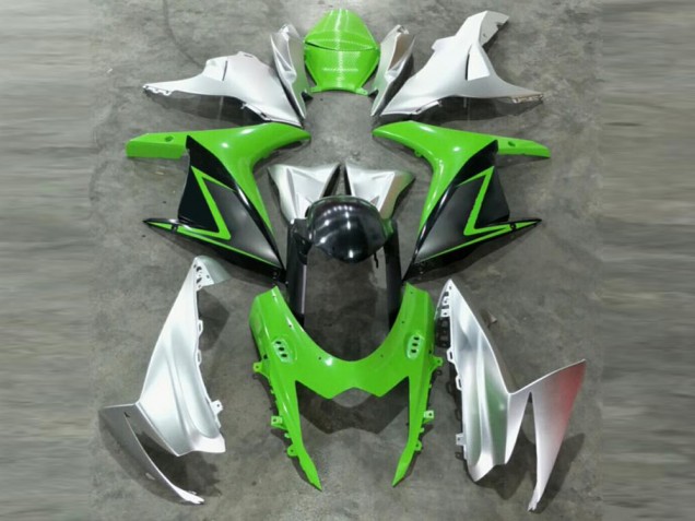 Buy 2011-2021 Green Silver Suzuki GSXR 600/750 Motor Fairings