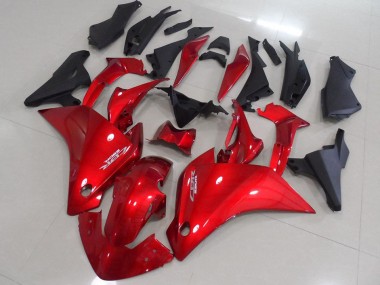 Buy 2011-2013 Red Matte Black Honda CBR250RR Motorcyle Fairings