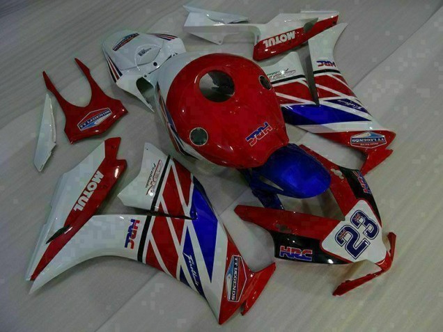 Buy 2012-2016 Red White Blue 23 Honda CBR1000RR Bike Fairing Kit Buy 2012-2016 Red White Blue 23 Honda CBR1000RR Bike Fairing Kit