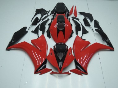 Buy 2012-2016 Red Black with No Decals Honda CBR1000RR Moto Fairings