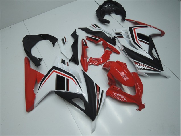 Buy 2013-2016 Red White Black Kawasaki EX300 Motorbike Fairing Buy 2013-2016 Red White Black Kawasaki EX300 Motorbike Fairing
