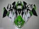 Buy 2013-2018 Green White Black Kawasaki ZX6R Motor Fairings Buy 2013-2018 Green White Black Kawasaki ZX6R Motor Fairings