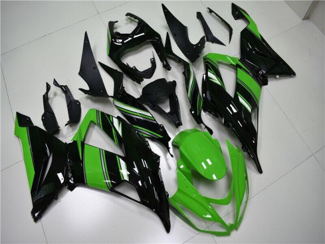 Buy 2013-2018 Green Black Kawasaki ZX6R Motorcycle Fairings Buy 2013-2018 Green Black Kawasaki ZX6R Motorcycle Fairings