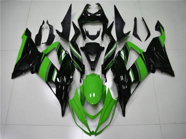 Buy 2013-2018 Green Black Kawasaki ZX6R Motorcycle Fairings Buy 2013-2018 Green Black Kawasaki ZX6R Motorcycle Fairings