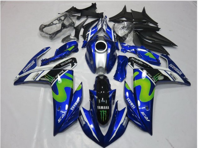 Buy 2015-2022 Movistar Yamaha YZF R3 Motorcycle Replacement Fairings