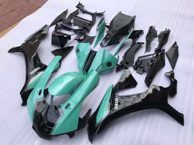 Buy 2015-2019 Black Blue Yamaha YZF R1 Bike Fairing Kit Buy 2015-2019 Black Blue Yamaha YZF R1 Bike Fairing Kit