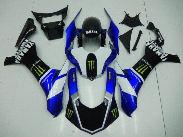 Buy 2015-2019 Black Blue Monster Yamaha YZF R1 Moto Fairings Buy 2015-2019 Black Blue Monster Yamaha YZF R1 Moto Fairings