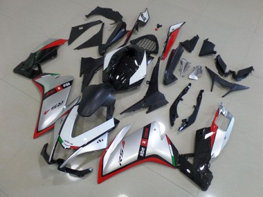 Buy 2011-2018 Black Silver Red Aprilia RS4 50 125 Bike Fairings