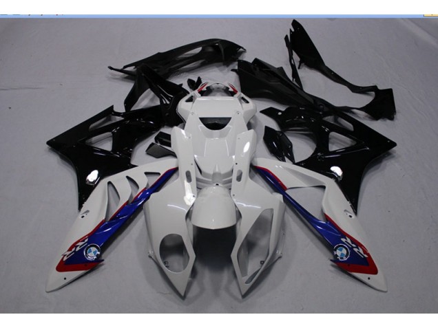 Buy 2009-2014 White Black Blue BMW S1000RR Motorcycle Fairing Kit