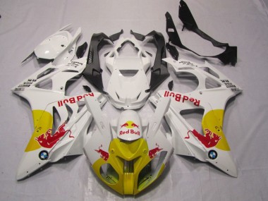Buy 2009-2014 Yellow White RedBull BMW S1000RR Bike Fairing Kit