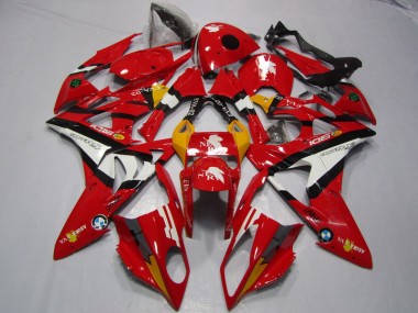 Buy 2009-2014 Red White BMW S1000RR Motorcyle Fairings