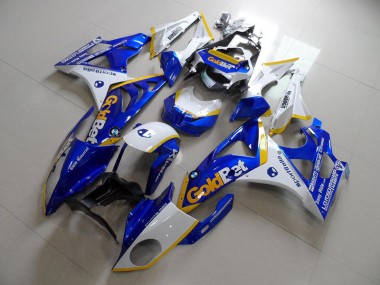 Buy 2009-2014 Blue White GoldBet BMW S1000RR Motorcycle Fairings Kit