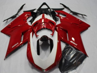 Buy 2007-2014 Red Ducati 1198 Motorcycle Fairing Kit