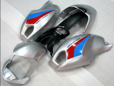 Buy 2008-2012 Silver Monster Ducati Monster 696 Replacement Fairings