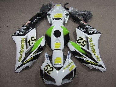 Buy 2004-2005 White Green Hannspree 52 Honda CBR1000RR Replacement Motorcycle Fairings