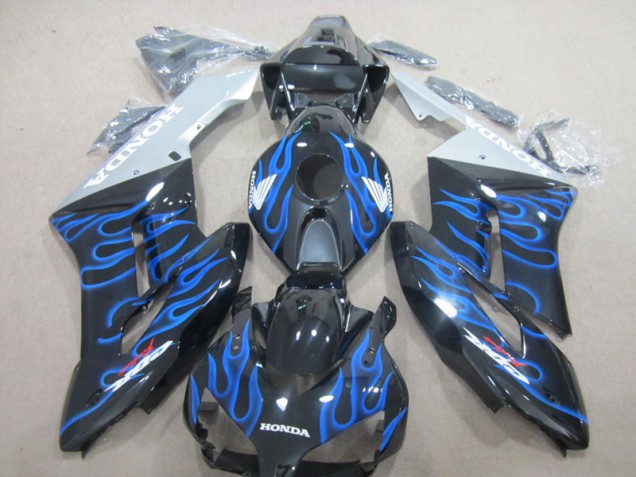 Buy 2004-2005 Black Blue Flame Honda CBR1000RR Motorcycle Fairing Buy 2004-2005 Black Blue Flame Honda CBR1000RR Motorcycle Fairing
