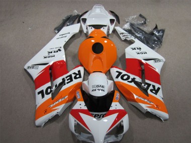Buy 2004-2005 White Orange Repsol Honda CBR1000RR Moto Fairings
