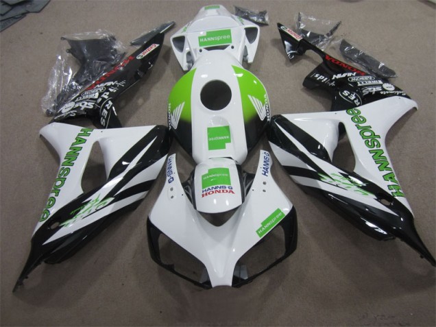 Buy 2006-2007 White Green Hannspree Honda CBR1000RR Motorcycle Fairing Buy 2006-2007 White Green Hannspree Honda CBR1000RR Motorcycle Fairing