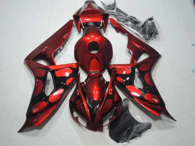 Buy 2006-2007 Red Black Honda CBR1000RR Bike Fairing Kit Buy 2006-2007 Red Black Honda CBR1000RR Bike Fairing Kit
