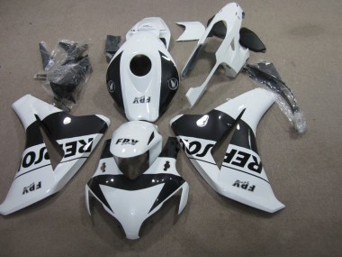 Buy 2008-2011 Black White Repsol Honda CBR1000RR Replacement Motorcycle Fairings