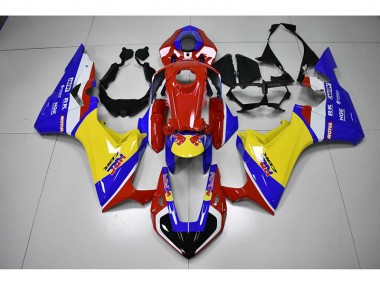 Buy 2017-2020 Red Yellow Blue HRC Red Bull Honda CBR1000RR Bike Fairing