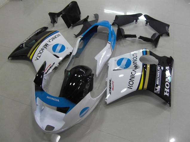 Buy 1996-2007 White Konica Minolta Honda CBR1100XX Blackbird Motorcycle Fairing Kit Buy 1996-2007 White Konica Minolta Honda CBR1100XX Blackbird Motorcycle Fairing Kit